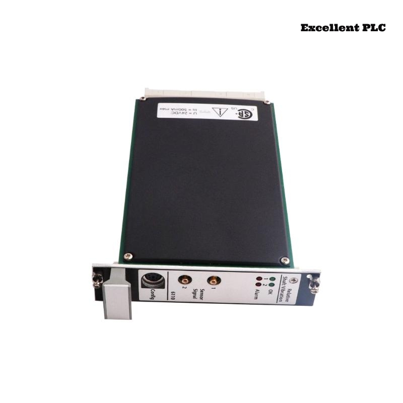 Emerson A6110 Shaft Relative Vibration Monitor