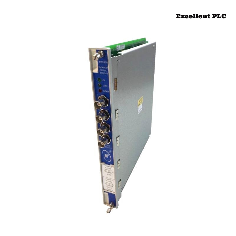 Bently Nevada 3500/42M 176449-02 Proximitor Seismic Monitor