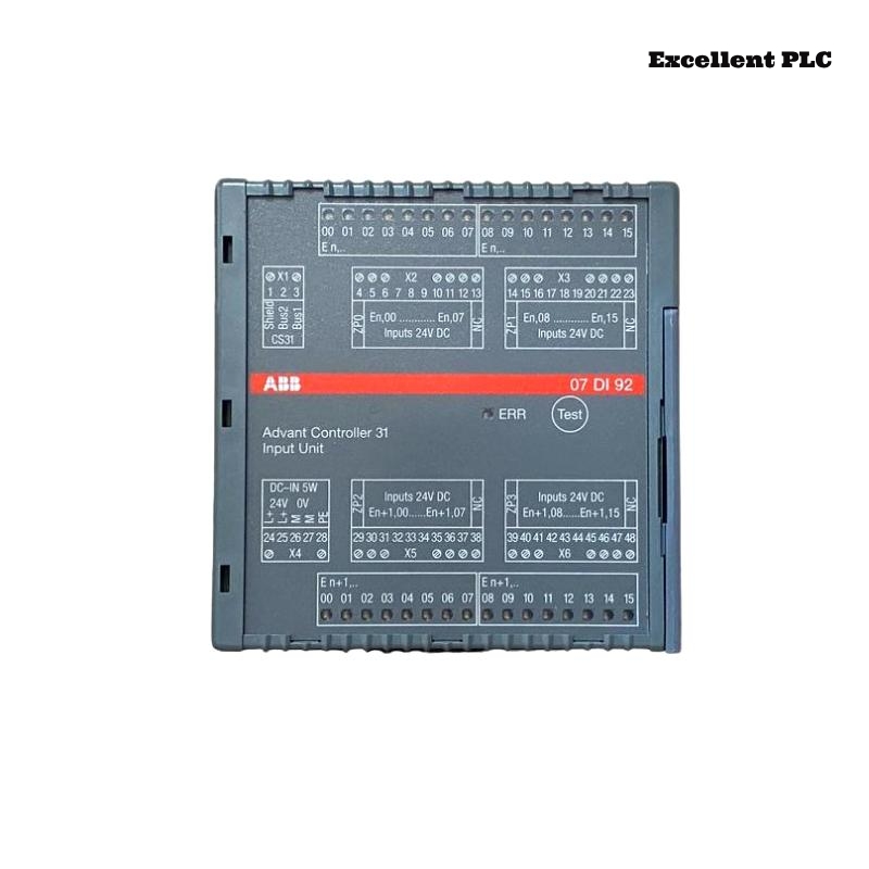 ABB 07DI92 GJR5252400R0101 Digital I/O Module