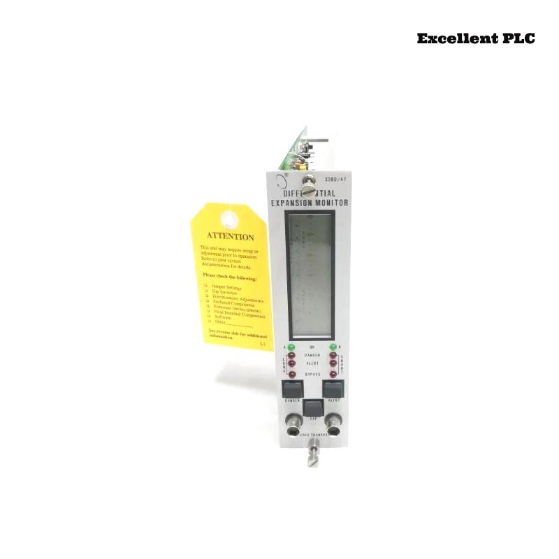 Bently Nevada 3300/47-09-03-01-00 Complementary Input Differential Expansion Monitor