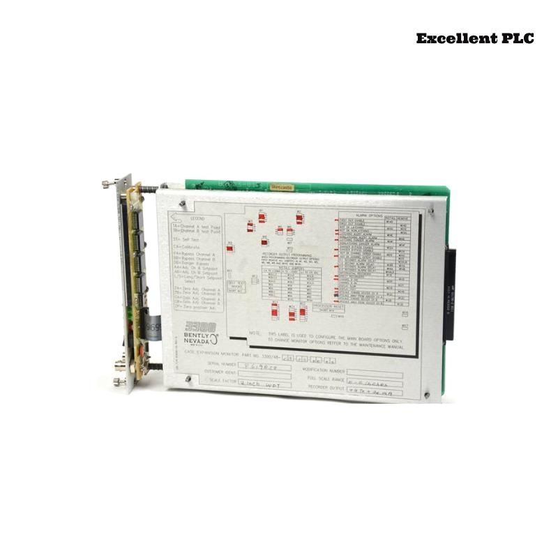 Bently Nevada 3300/48 Case Expansion Monitor