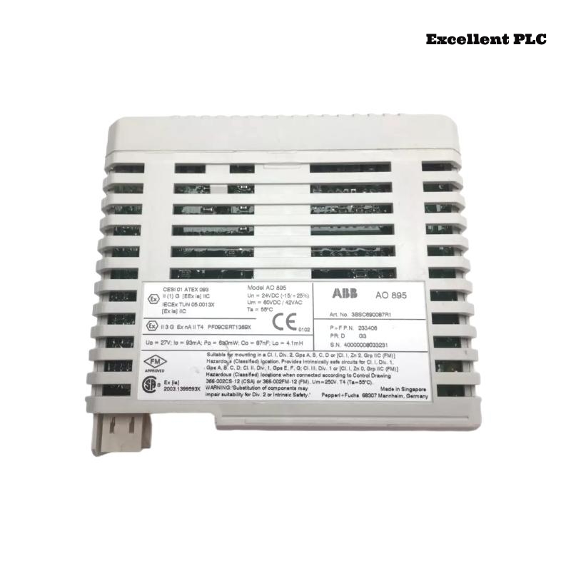 ABB AO895 3BSC690087R1 Analog Output Module