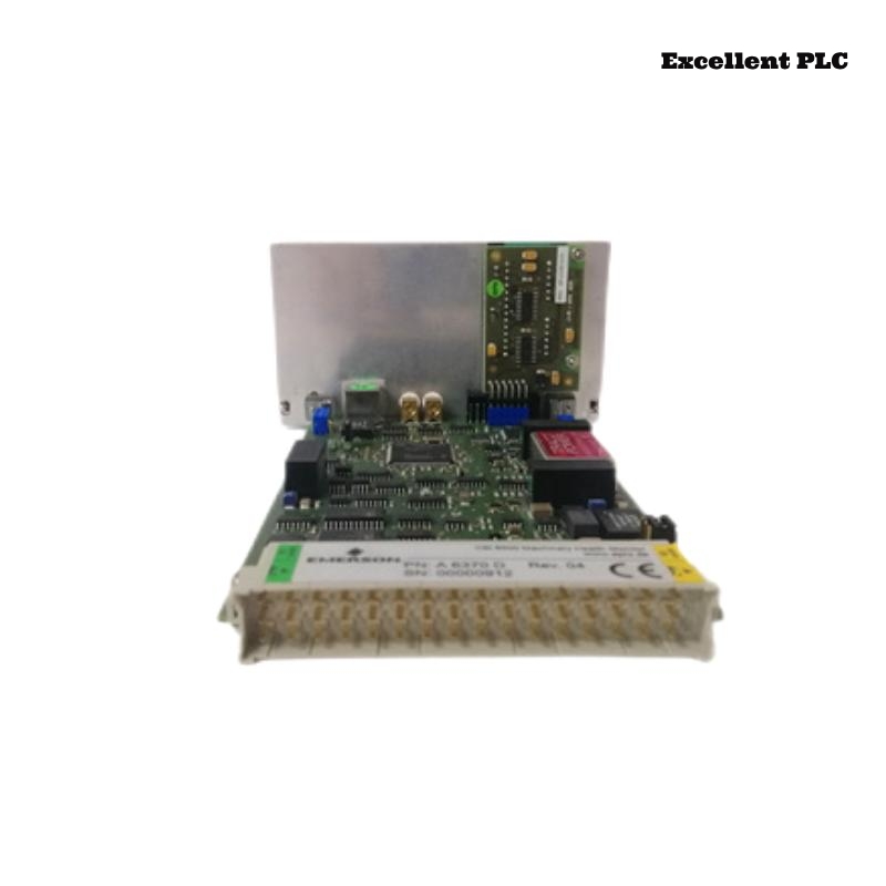 Emerson A6370D Overspeed Protection Monitor