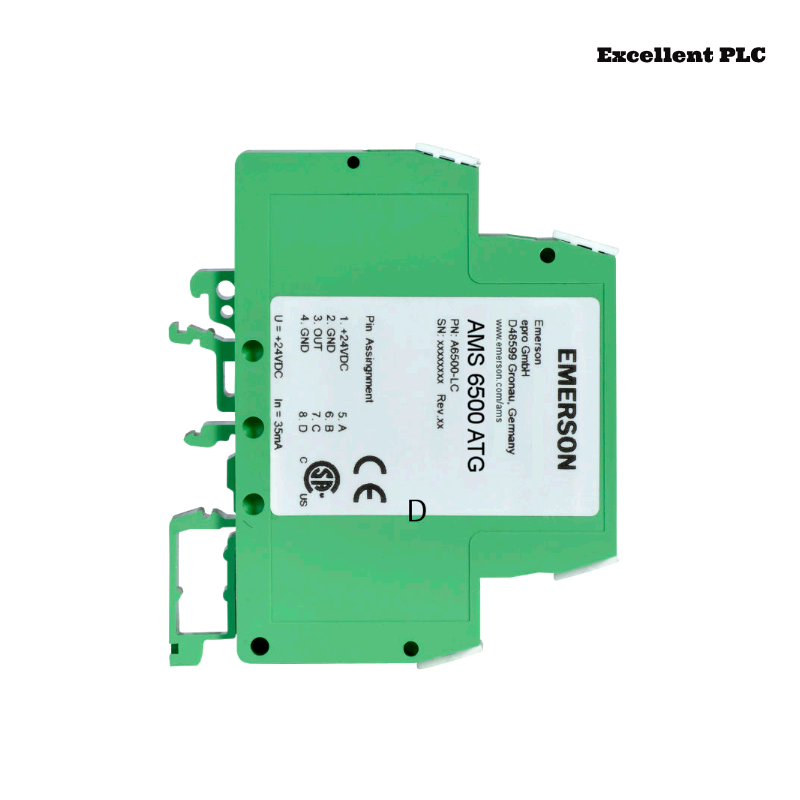 Emerson A6500-LC LVDT Converter