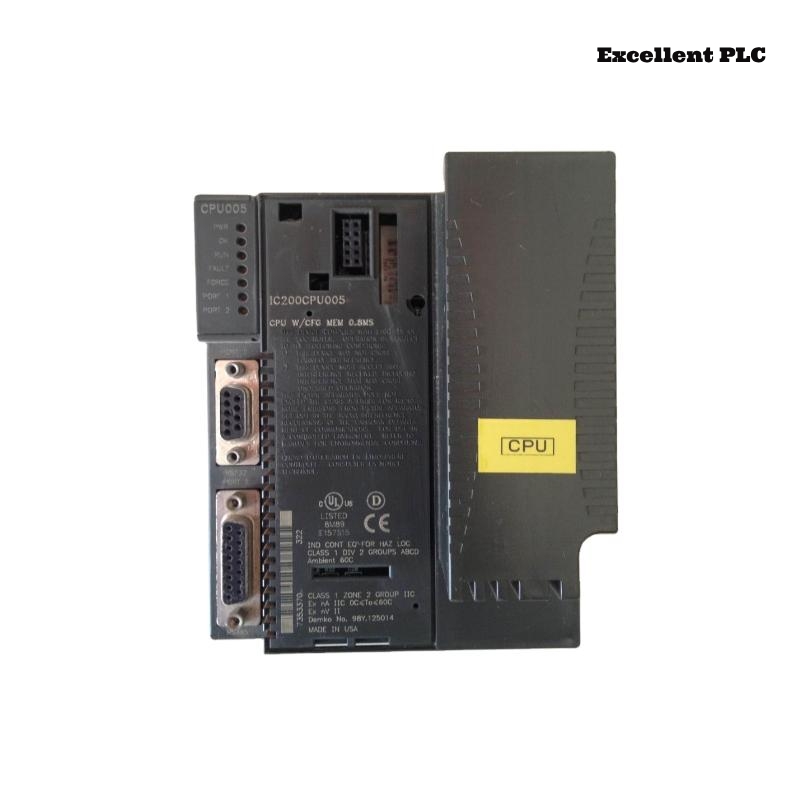 GE IC200CPU005-EF CPU Module