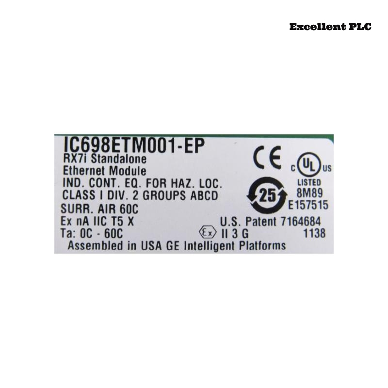 GE IC698ETM001-EP Ethernet Interface Module