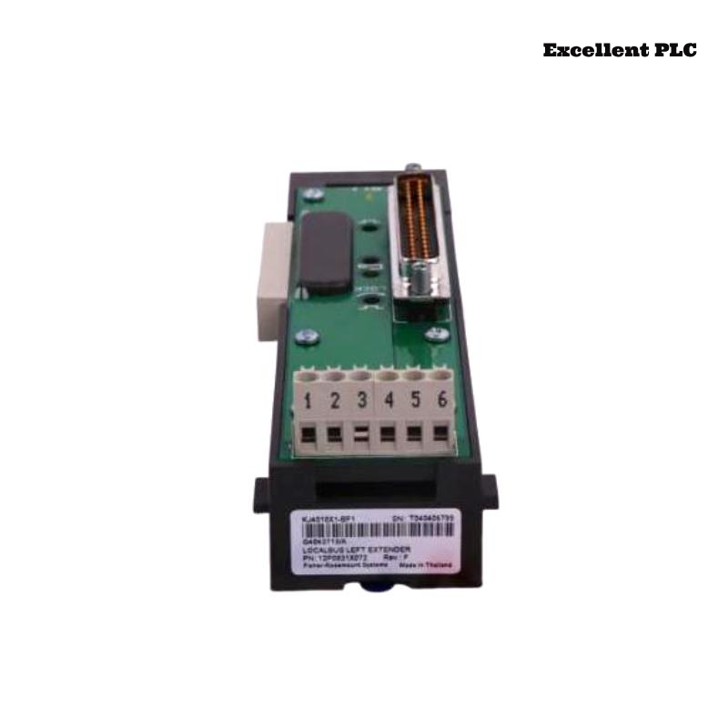 Emerson KJ4010X1-BF1 12P0831X072 Left Localbus Extender