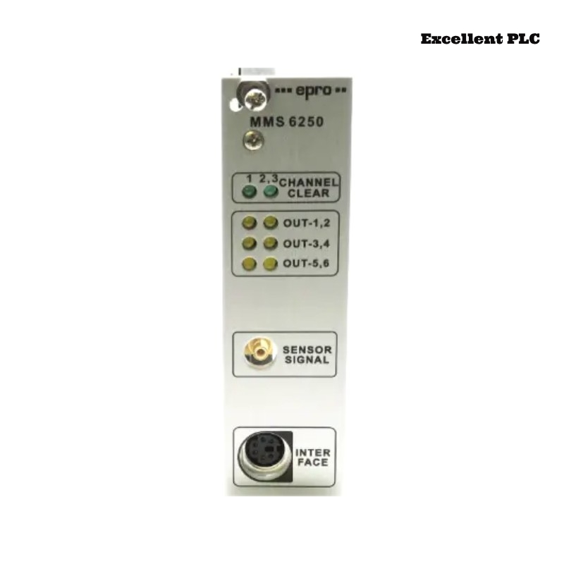 Epro MMS6250 9100-00057 Digital Axial Protection System Shaft Displacement Monitor