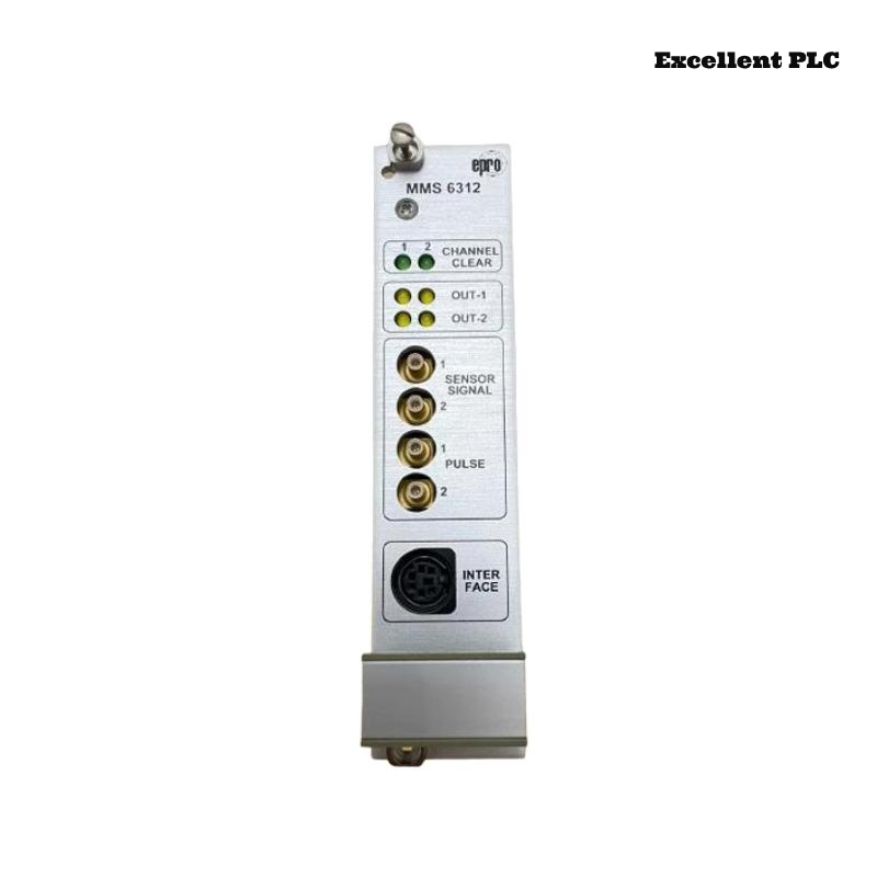 Epro MMS6312 Dual Channel Rotational Speed Monitor