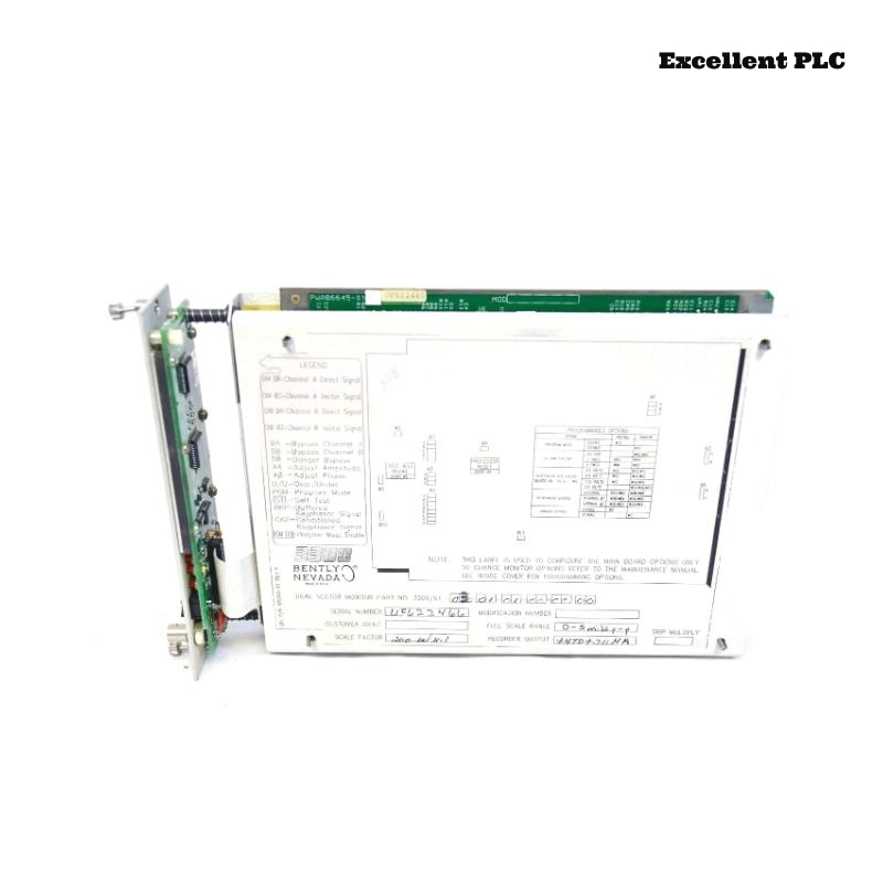 Bently Nevada 3300/61 Dual Vector Monitor