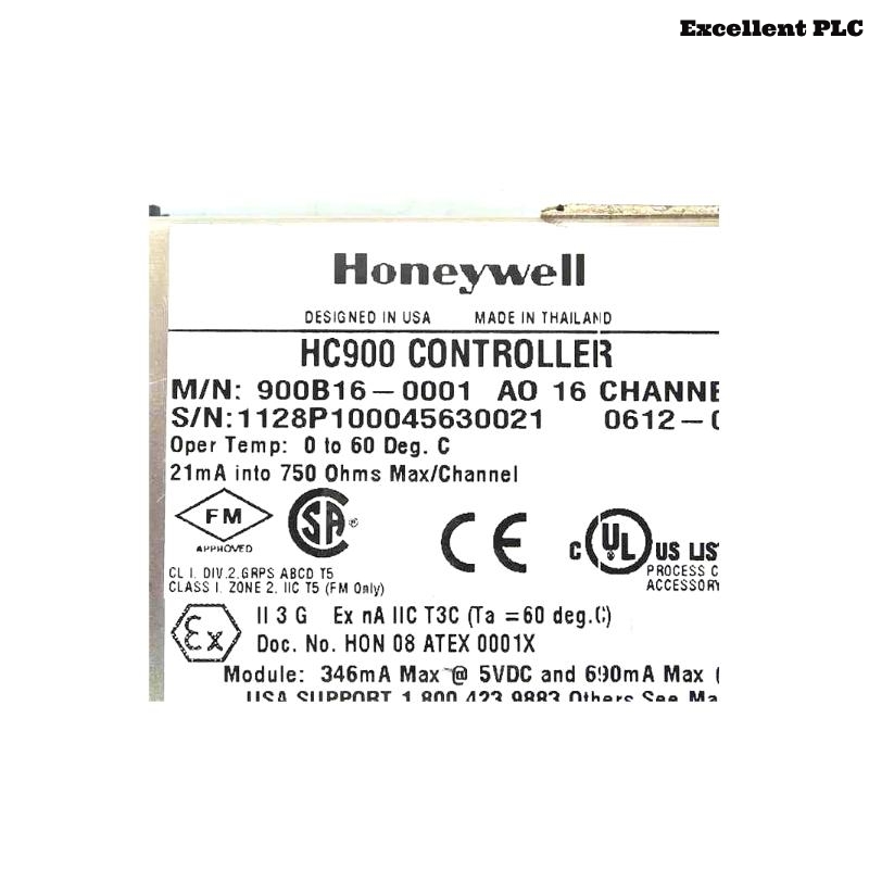 Honeywell 900B16-0001 HC900 Analog Output Module