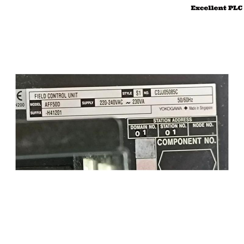 Yokogawa AFF50D FIO Field Control Unit