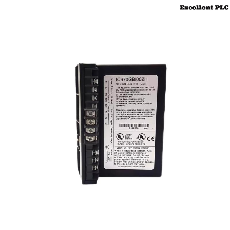 GE IC670GBI002H Genius Bus Interface Unit