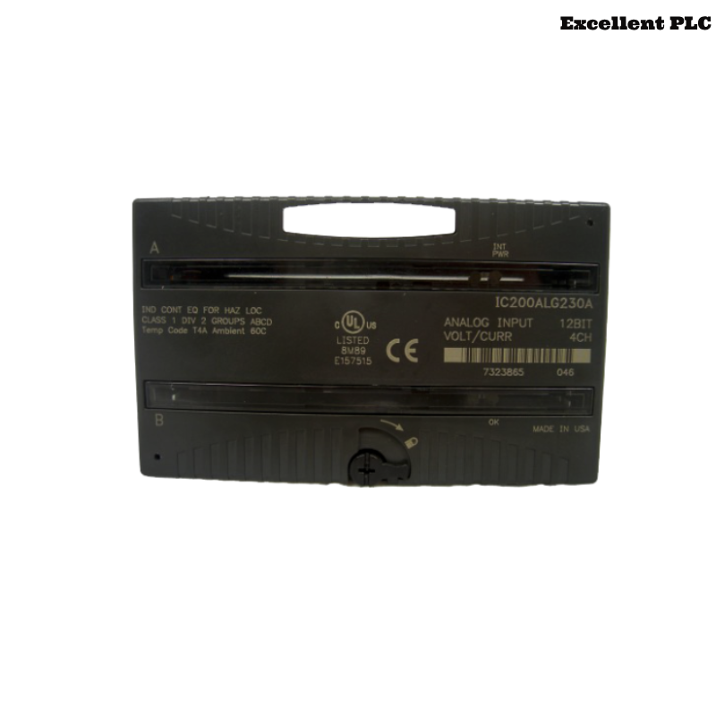 GE IC200ALG230A Analog Input Module