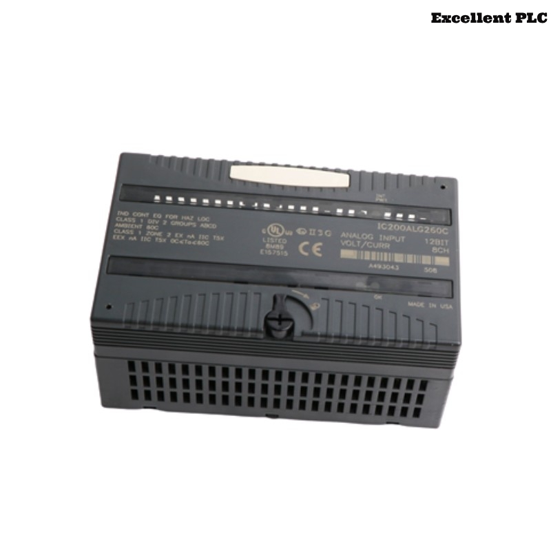 GE IC200ALG260C Analog Input Module