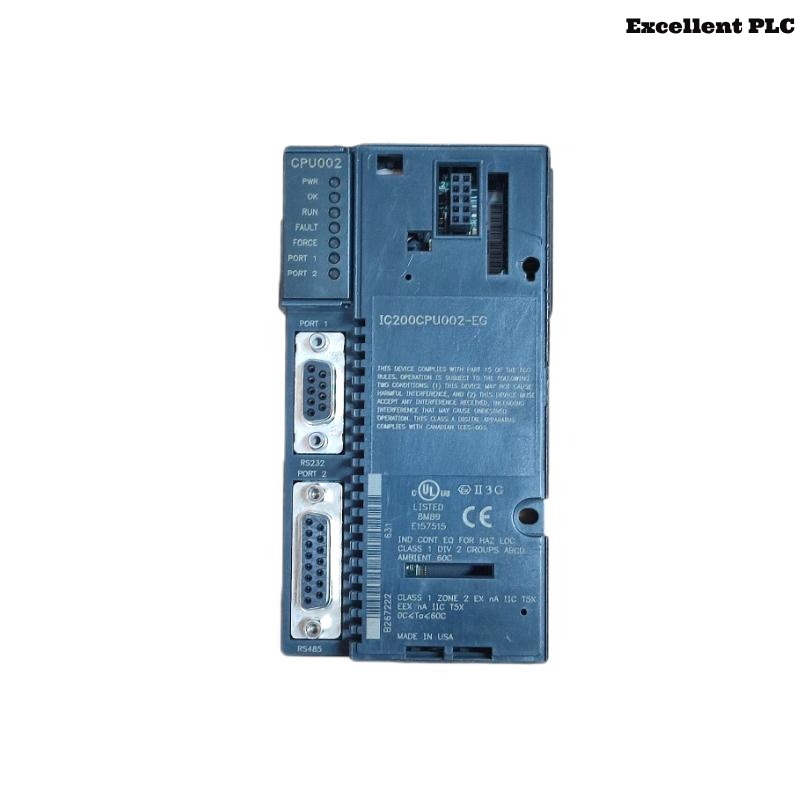 GE IC200CPU002-EG CPU Module