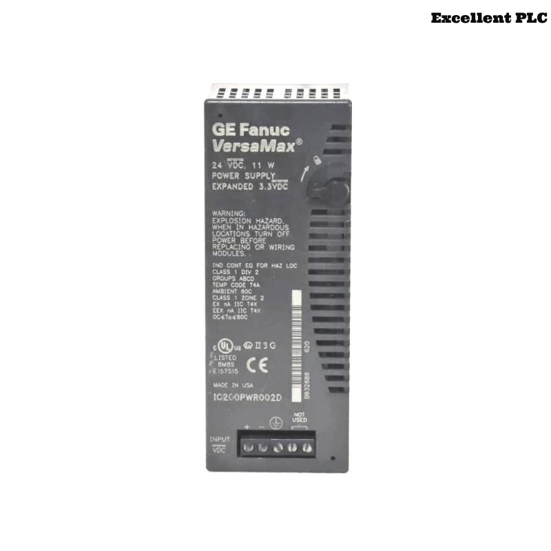 GE IC200PWR002D VersaMax Power Supply
