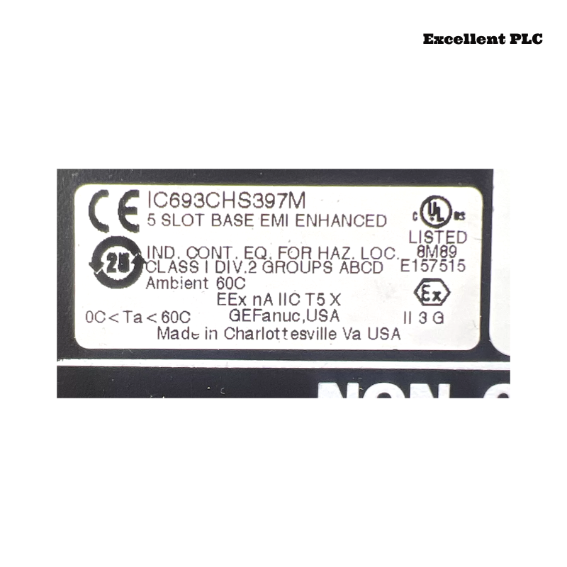 GE IC693CHS397M 5-slot Expansion Base