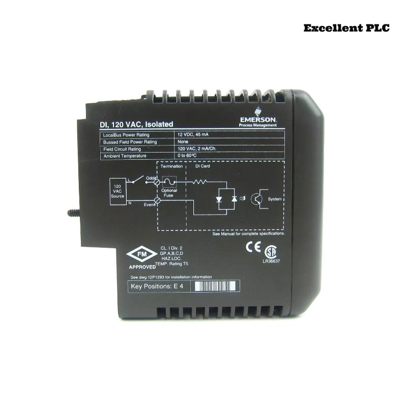 Emerson KJ3001X1-BC1 Discrete Input Module