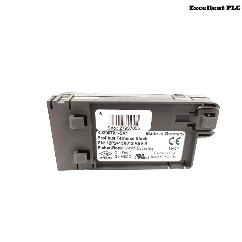 Emerson KJ3007X1-EA1 Profibus Terminal Block