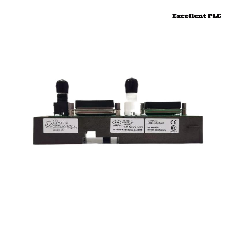 Emerson KJ4001X1-NA1 12P3373X012 Horizontal LocalBus Dual Right Cable Extender