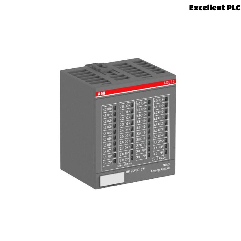 ABB AO523 1SAP250200R0001 Analog Output Module