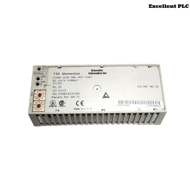 Schneider 170PNT16020 Modbus Plus Communication Adaptor