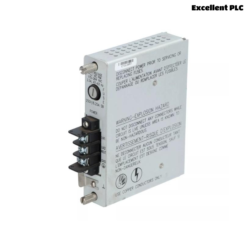 Bently Nevada 3500/15-02-02-00 125840-01 High Voltage AC Power Entry Module