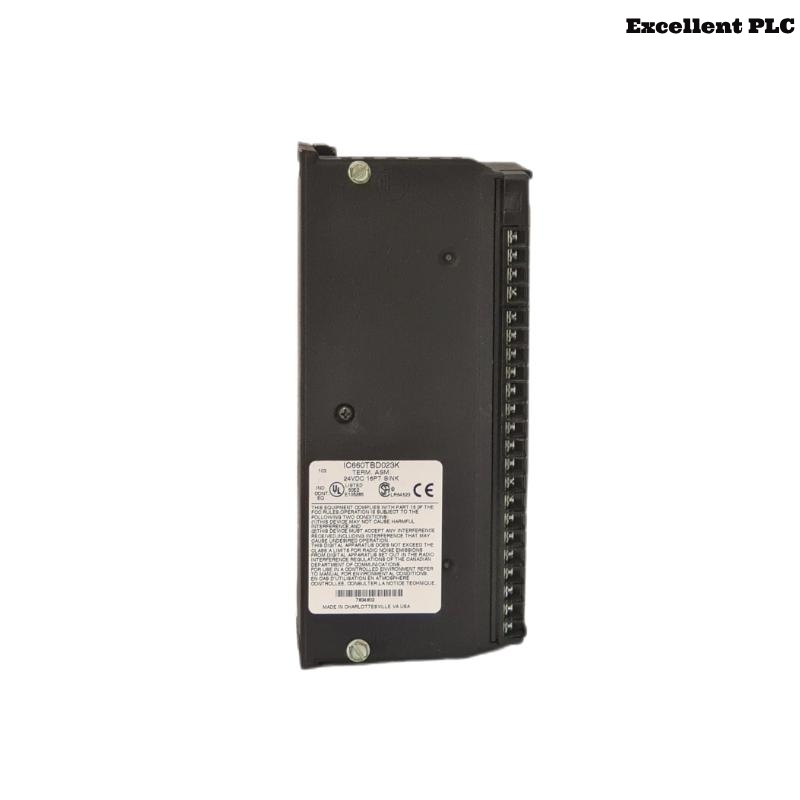 GE IC660TBD023 Terminal Assemblies