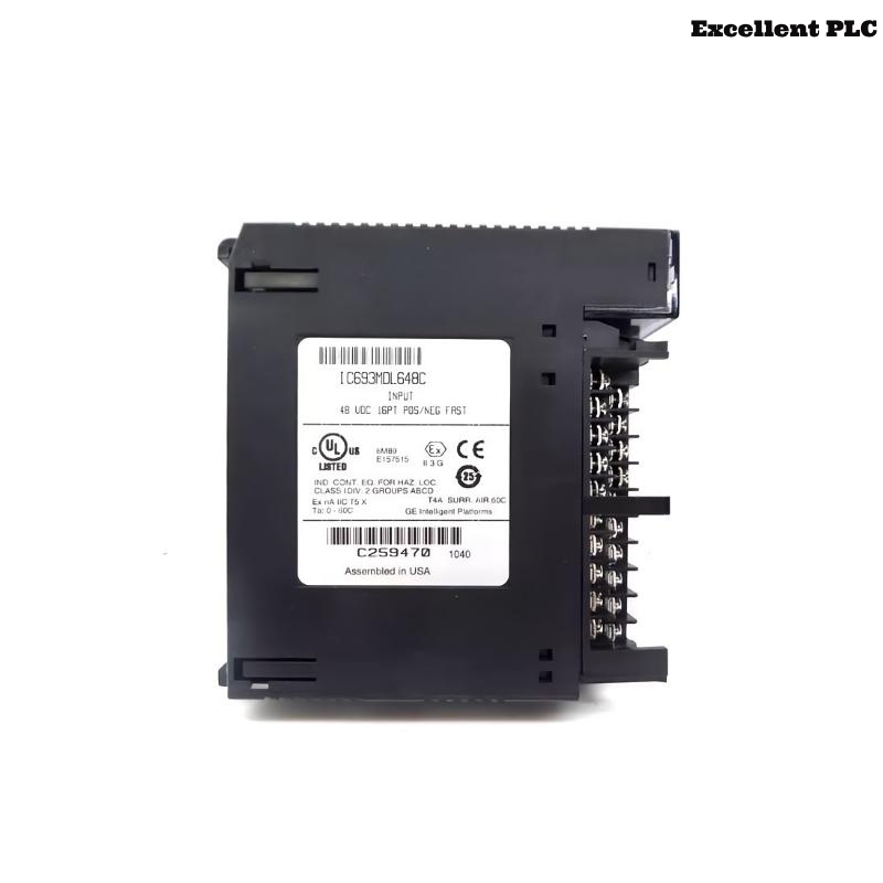 GE IC693MDL648 Positive/Negative Logic Input Module