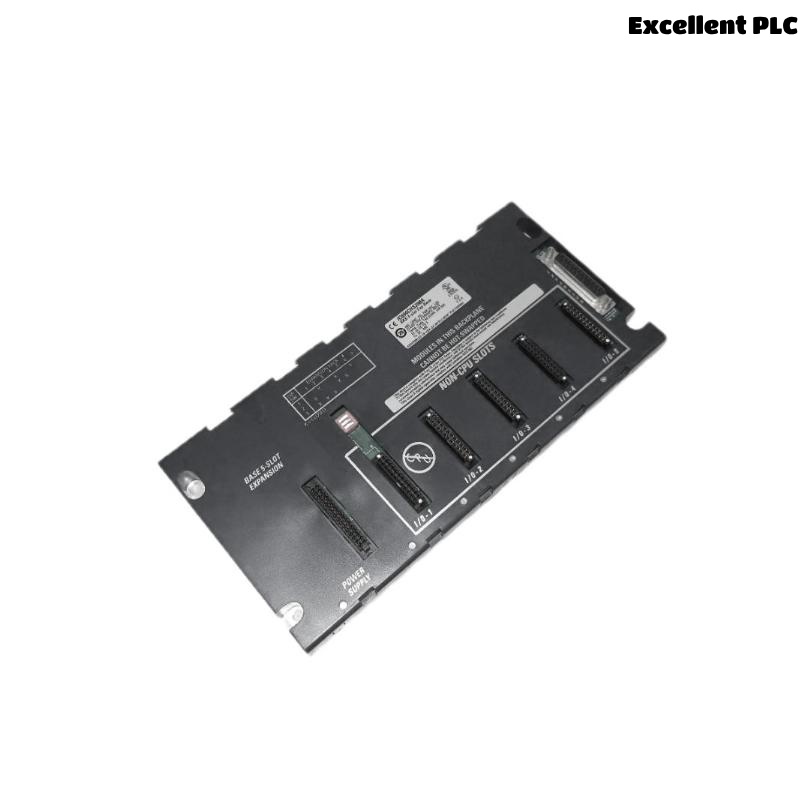 GE IC694CHS398 5-Slot Serial Expansion Backplane