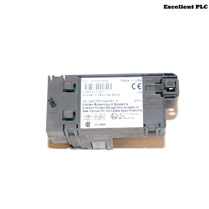 Emerson KJ4001X1-CC1 4-Wire I/O Terminal Block