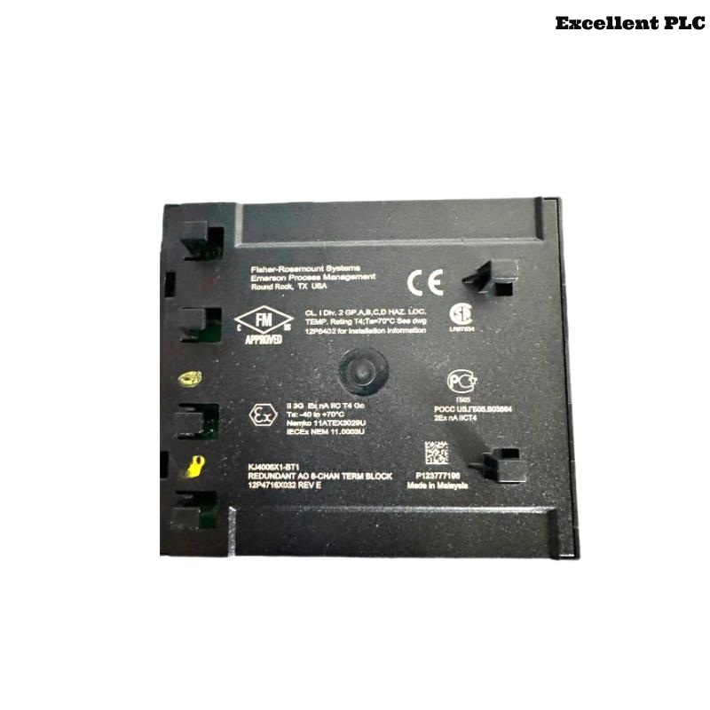 Emerson KJ4006X1-BT1 Redundant AO 8-Channel Terminal Block