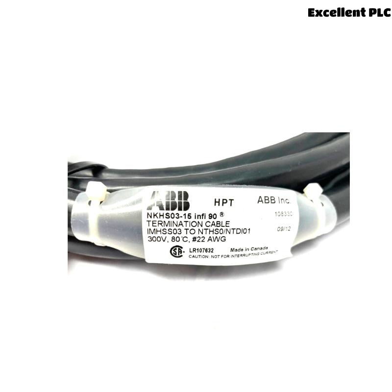 ABB Bailey NKHS03-15 Hydraulic Servo Termination Cable