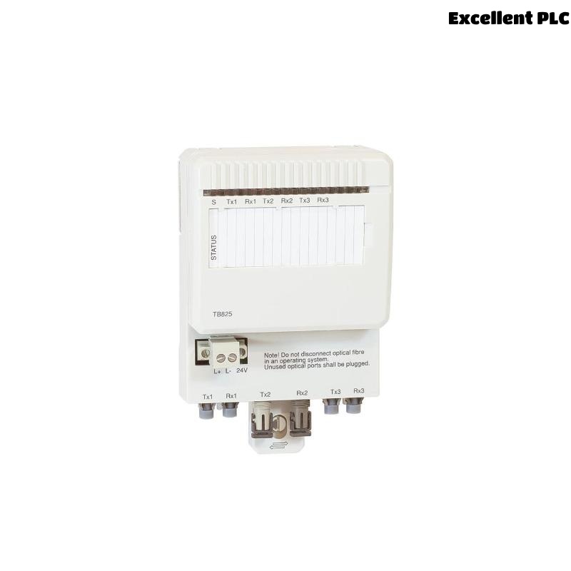 ABB TB825 3BSE036634R1 Module Bus Fiber Optic Media Converter Multimode
