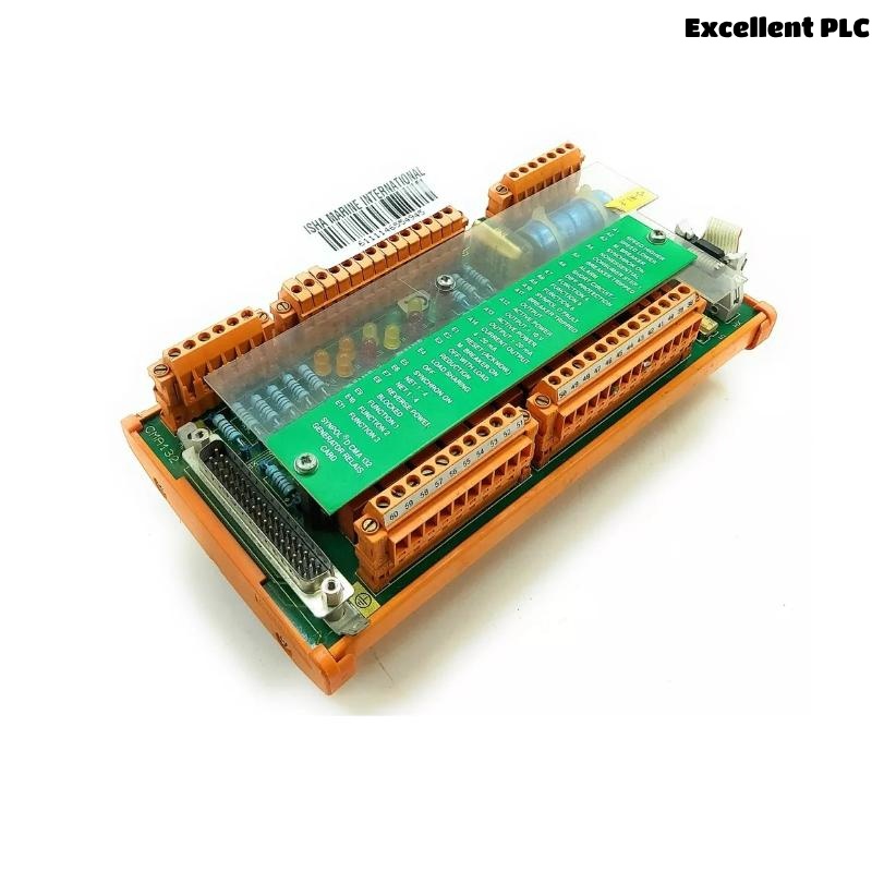 ABB CMA132 3DDE300412 Generator Relay Terminal Block