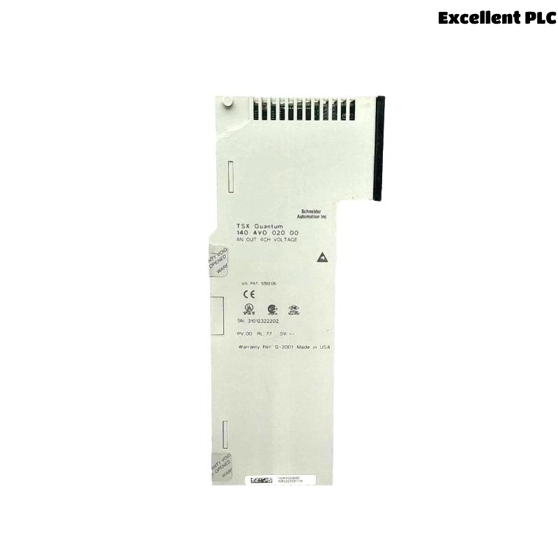 Schneider 140AVO02000C Analog Output Module