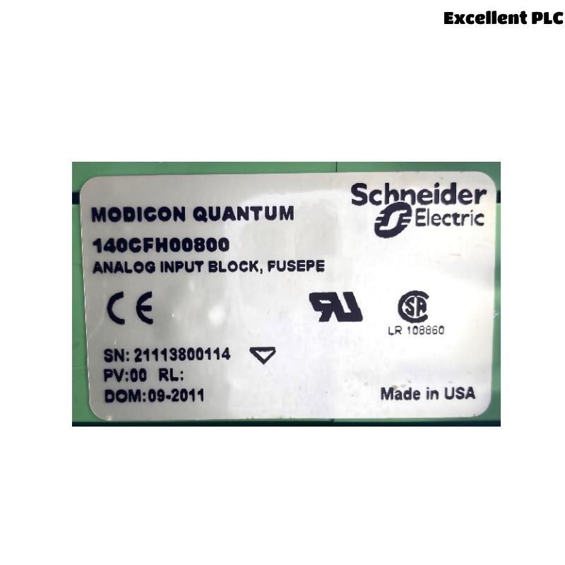 Schneider 140CFH00800 Analog Input Block