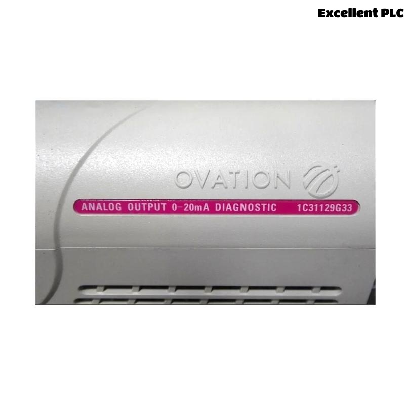 Ovation 1C31129G33 Analog Output Module