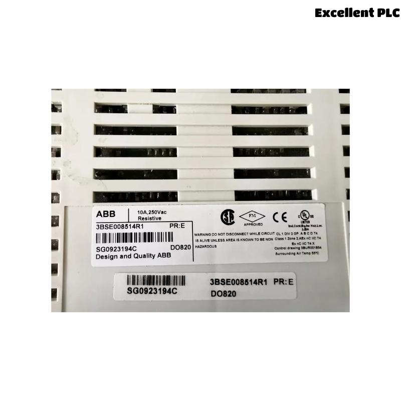 ABB DO820 3BSE008514R1 Digital Output Modules