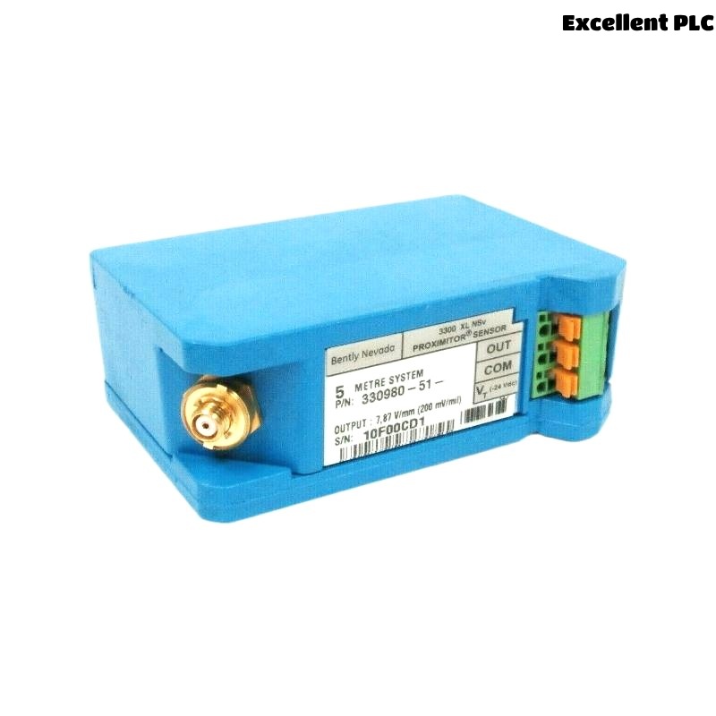 Bently Nevada 330980-51-00 3300 XL NSv Proximitor Sensor