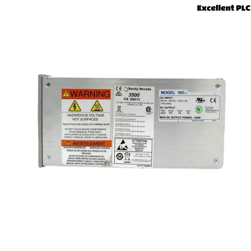 Bently Nevada 3500/15-05-05-00 106M1079-01 Power Supply Module