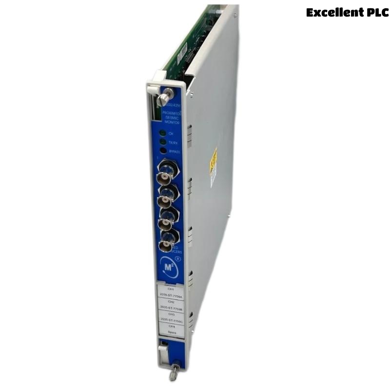 Bently Nevada 3500/42M-09-00 176449-02 + 140471-01 Seismic Monitoring I/O Module