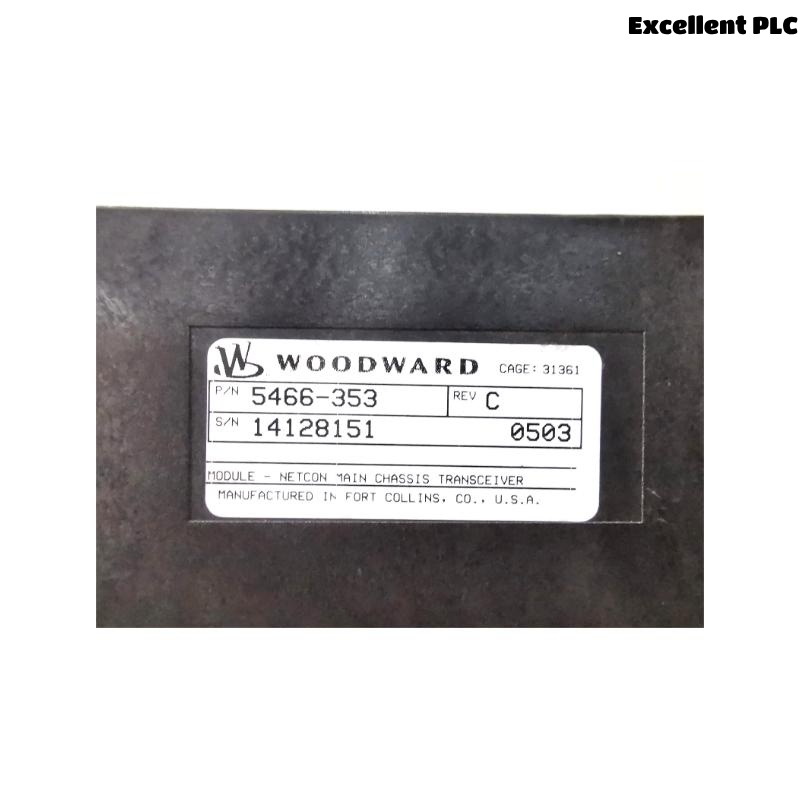 Woodward 5466-353 Netcon Main Chassis Transceiver Module