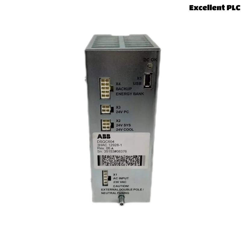 ABB DSQC 604 3HAC12928-1 Robot Power Supply