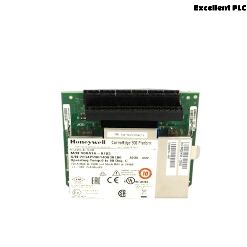 Honeywell 900A16-0103 16-Channel High Level Analog Input Module