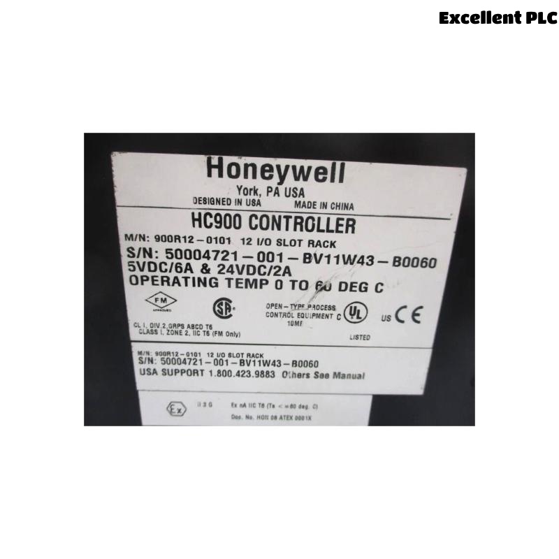 Honeywell 900R12-0101 ControlEdge HC900 12 I/O slot Rack