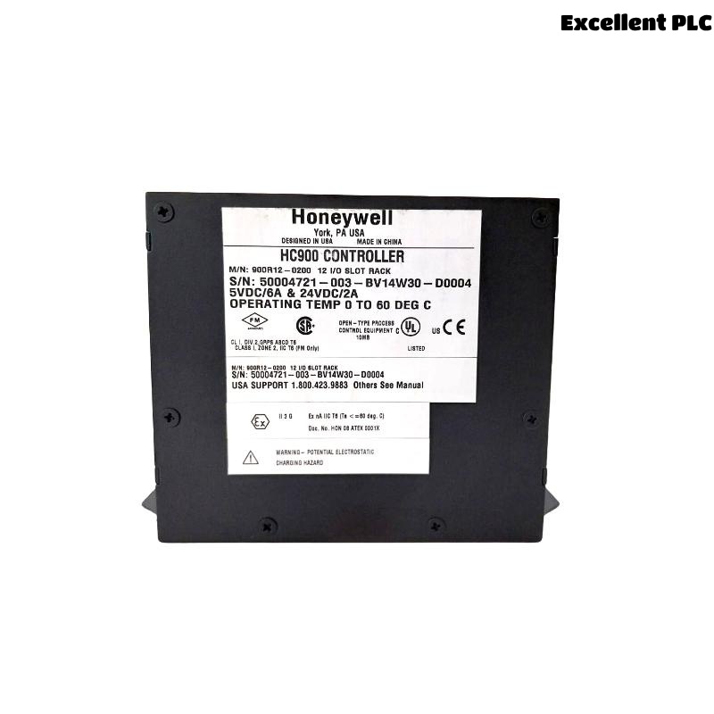 Honeywell 900R12-0200 ControlEdge HC900 12 I/O slot Rack
