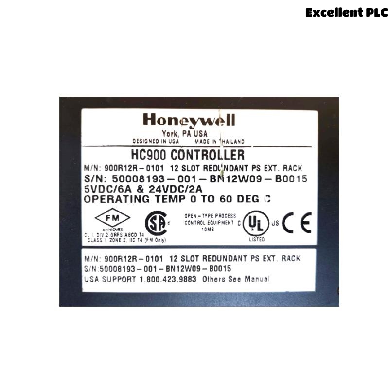 Honeywell 900R12R-0101 ControlEdge HC900 12 I/O slot Rack