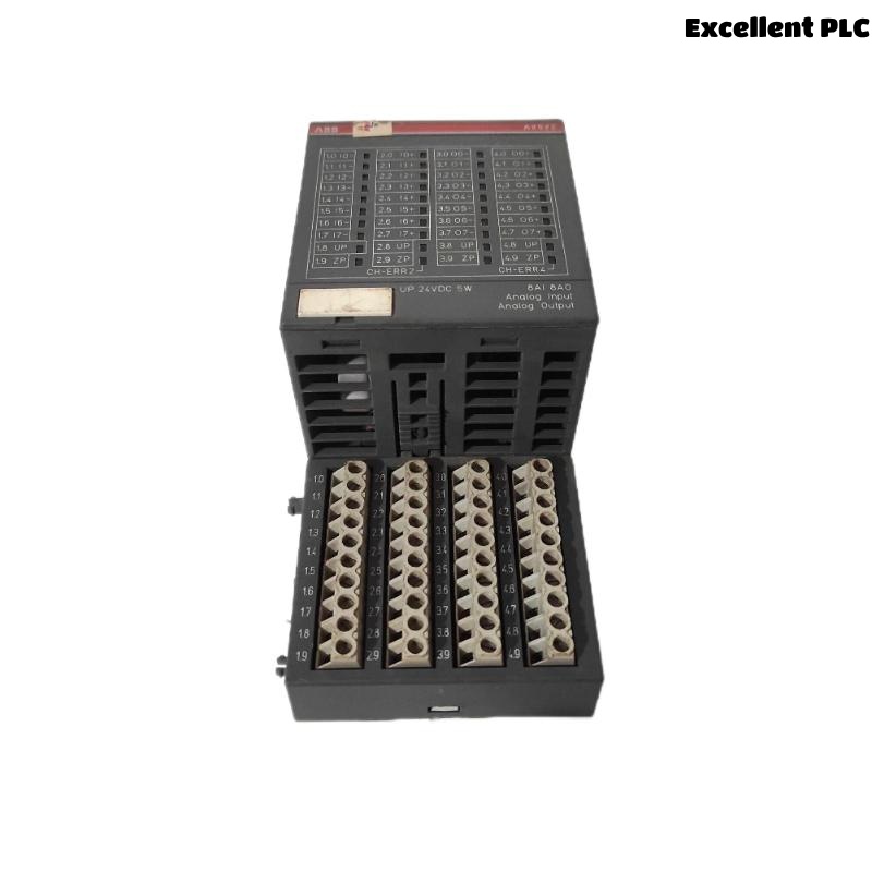 ABB AX522 1SPA250000R0001 S500 Analog Input/Output Module